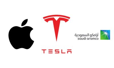 tesla apple aramco