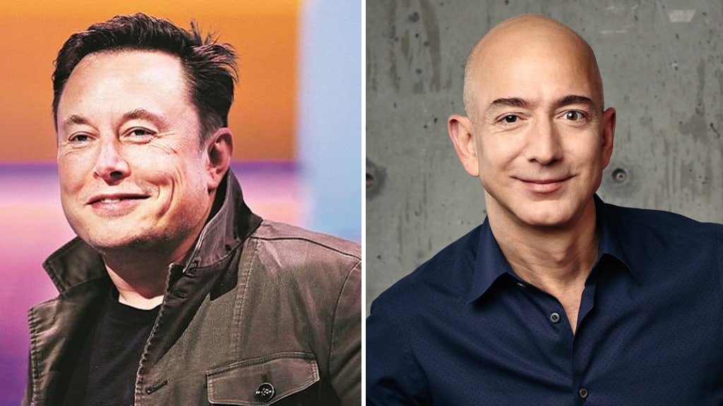 elon musk jeff bezos