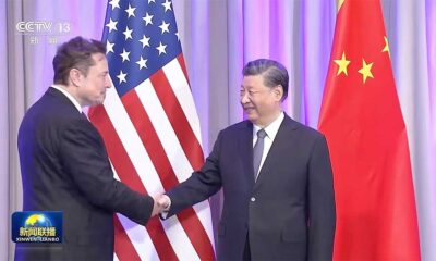 Tesla CEO, Elon Musk and Chinese President, Xi Jinping