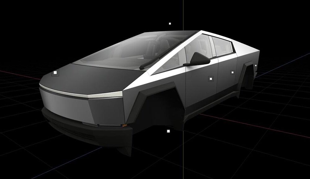 Tesla Cybertruck Model Tesla App