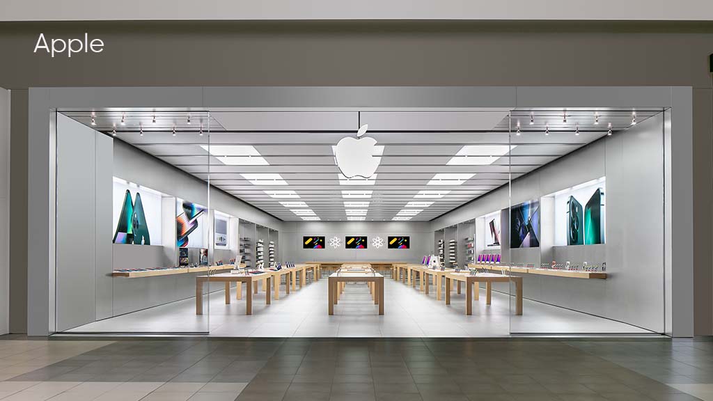 Apple Store in Fashion Place, at 6191 South State Street in Murray