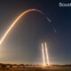 SpaceX Falcon Heavy Booster landing