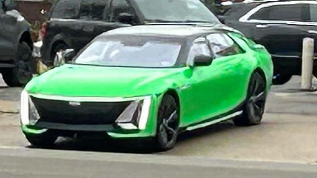 green Cadillac Celestiq