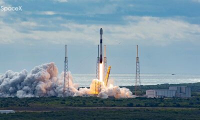 SpaceX Falcon 9 Rocket Liftoff