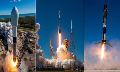 SpaceX Falcon 9 Liftoff and Landing Touchdown