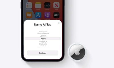 Apple AirTag tracker device