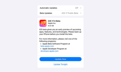 Apple iOS 17.4 public beta