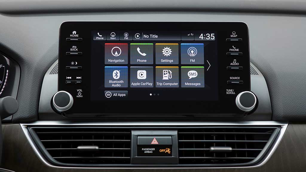 Honda Accord Wireless Apple CarPlay Android Auto