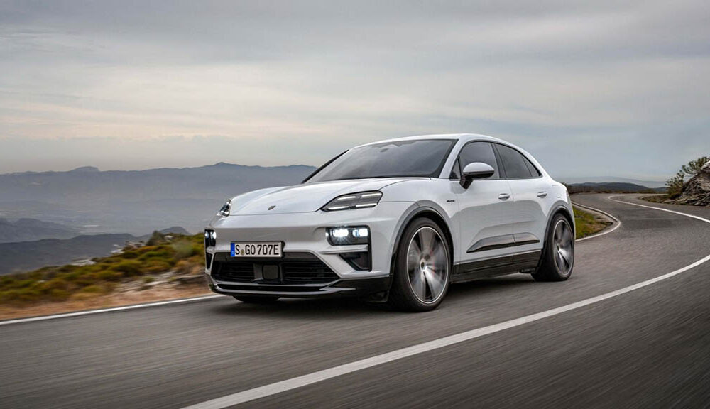 Electric Porsche Macan