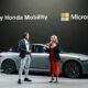 Sony Honda Mobility (SHM) and Microsoft partnership