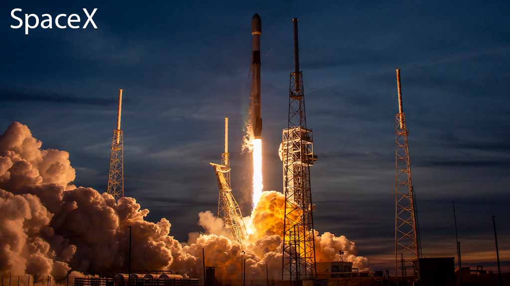 SpaceX Flacon 9 Rocket Launch