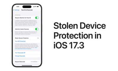 Apple Stolen Device Protection