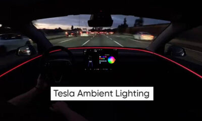 Tesla Ambient Lighting