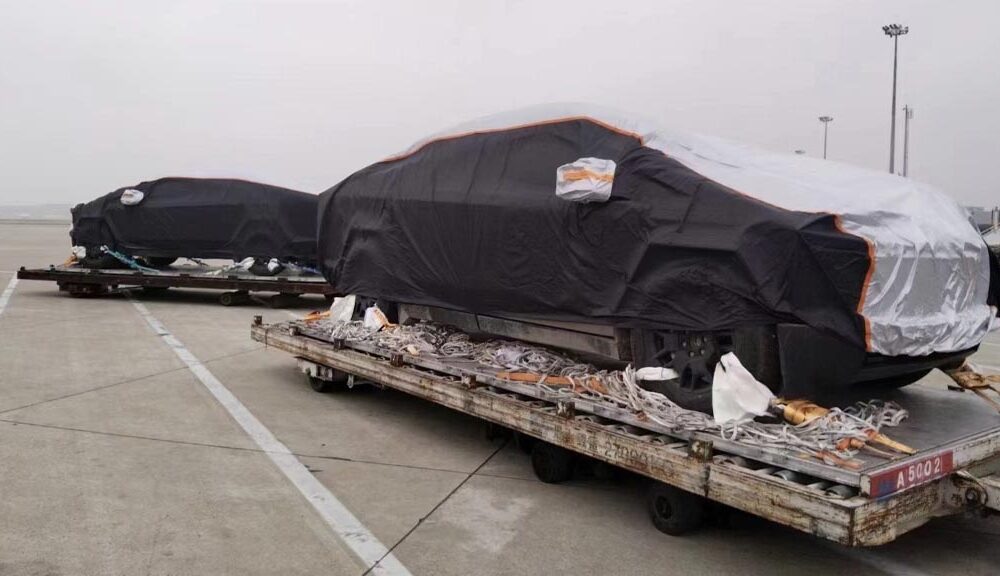 Tesla Cybertruck Prototypes for China