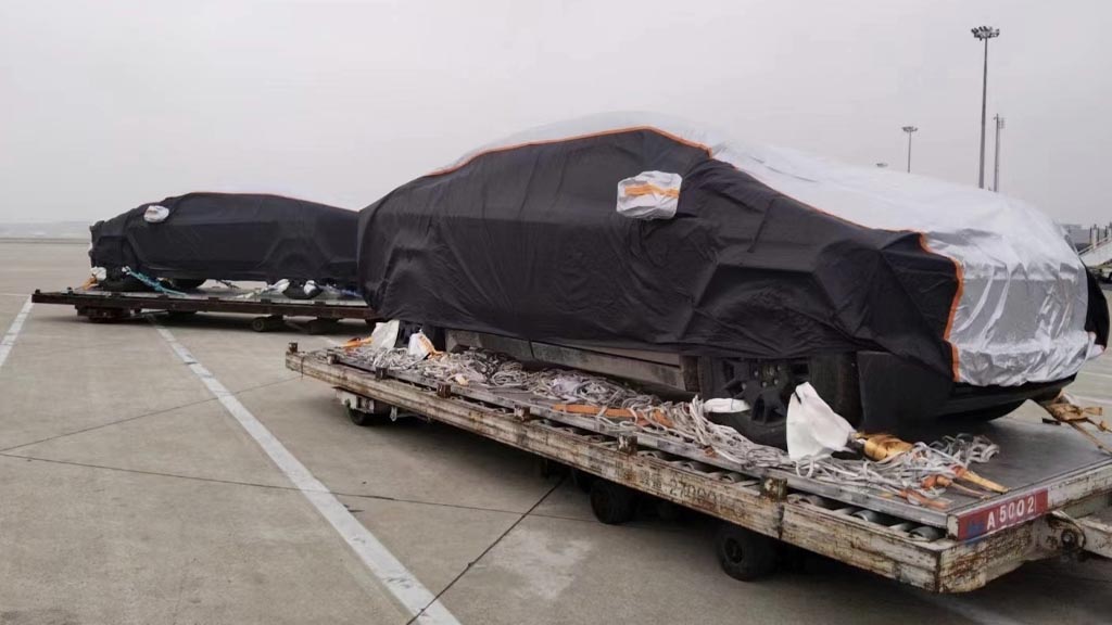 Tesla Cybertruck Prototypes for China