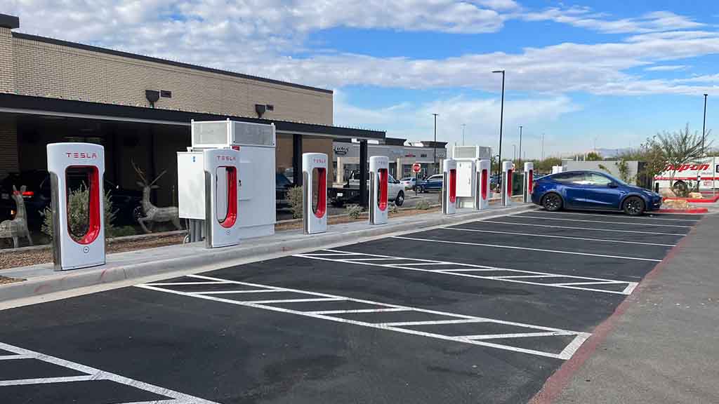 Tesla Superchargers