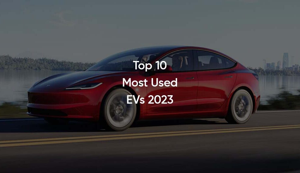 Most used EVs 2023 US