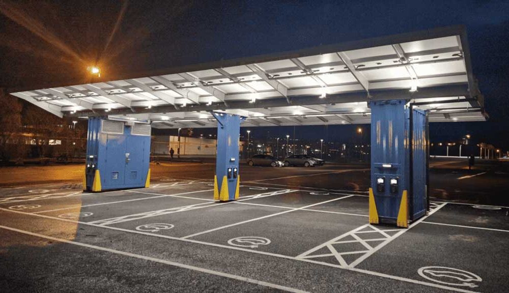 3ti EV charging hub Scotland