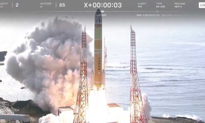 Japan's H3 Rocket Launch Vehicle Lifting Off