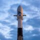 SpaceX Falcon 9 Standing Vertical with NASA's PACE mission payload