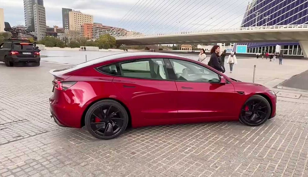 First look Tesla Model 3 Performance (Ludicrous)