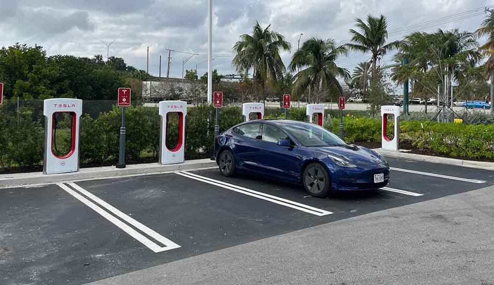 Tesla Superchargers