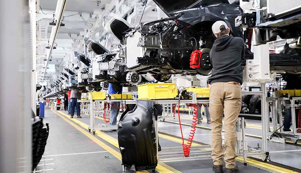 Toyota Vehicle Assembly Line