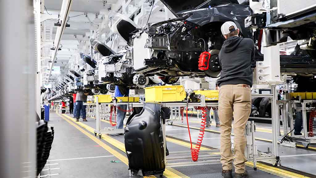 Toyota Vehicle Assembly Line