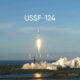 SpaceX Falcon 9 Rocket Lifting off with USSF-124 mission payload