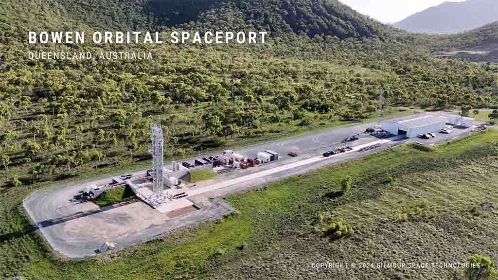 Gilmour Space Bown Orbital Spaceport in North Queensland