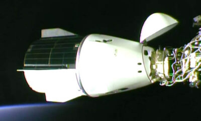 SpaceX Dragon docked with International Space Station