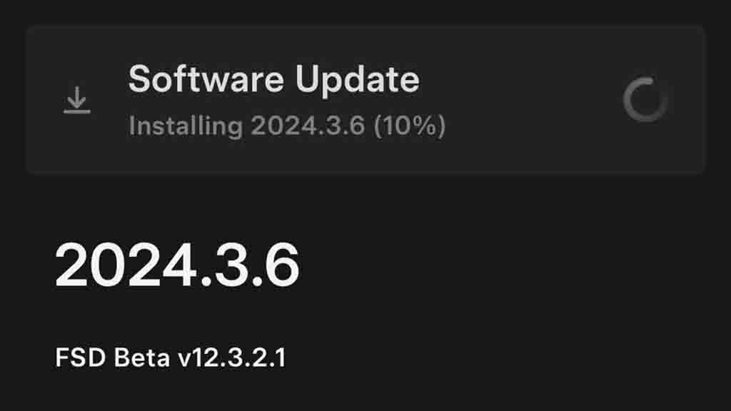 Tesla FSD Beta v12.3.2.1