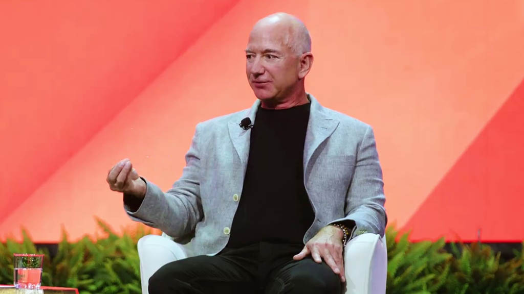 Jeff Bezos, Founder of Blue Origin and Amazon