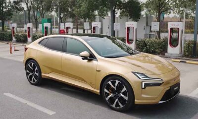 Polestar Tesla Supercharger