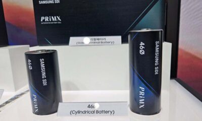 Samsung 46 mm cylindrical batteries