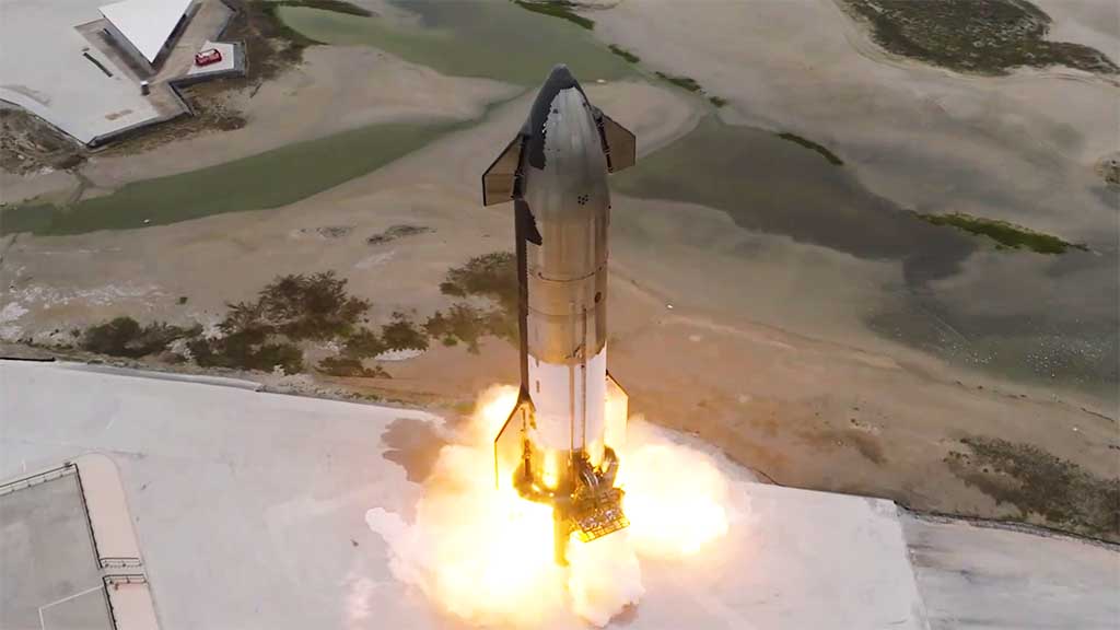SpaceX Static Fire Test
