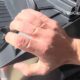 Tesla Cybertruck Powered Frunk closing on Human Fingers