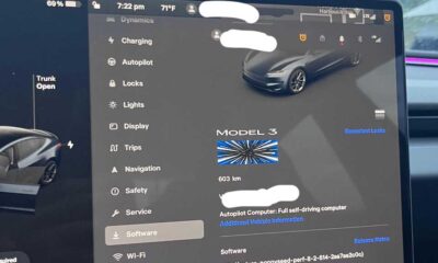 Tesla model 3 Performance UI Leak