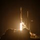 SpaceX Falcon 9 Lifting off from from Launch Complex 39A at Kennedy Space Center in Florida