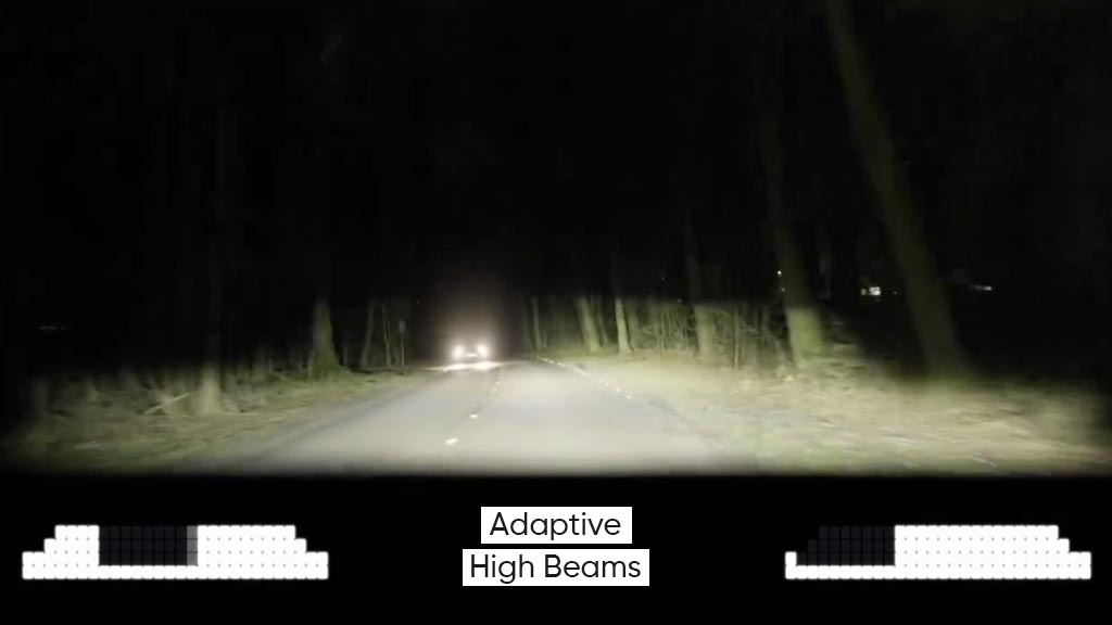 Tesla Adaptive High Beams