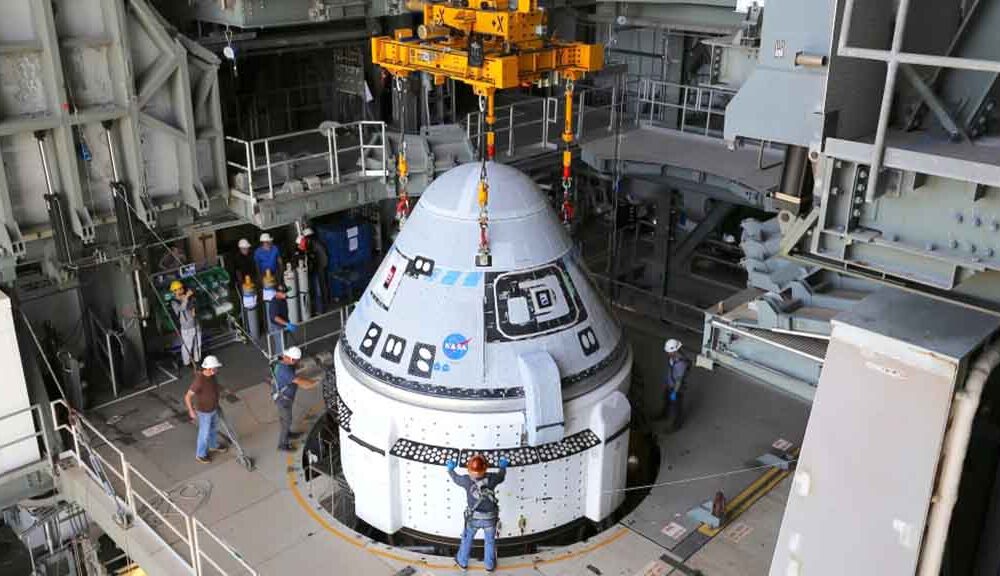 Boeing Starliner Spacecraft Integration to United Launch Alliance (ULA) Atlas V5 Rocket