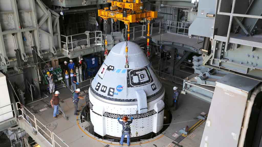 Boeing Starliner Spacecraft Integration to United Launch Alliance (ULA) Atlas V5 Rocket