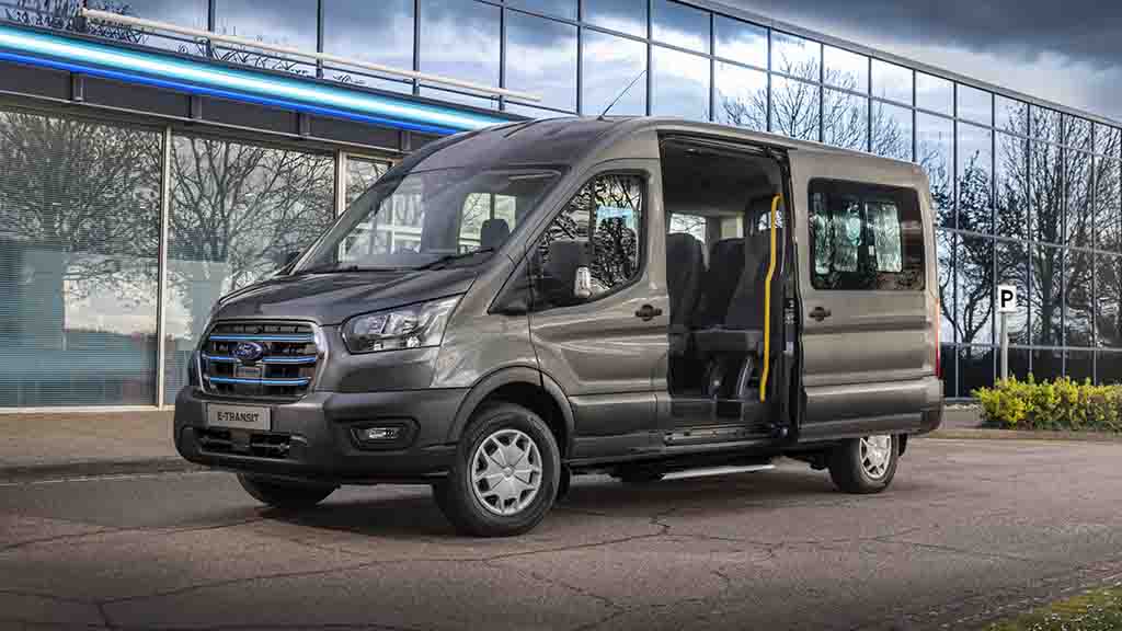 Ford Pro extended range E-Transit