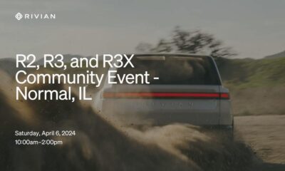 Rivian R2, R3, and R3X Community Event on April 6, 2024
