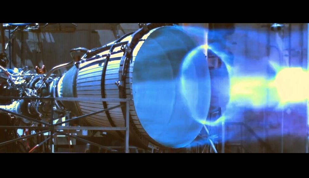 Raptor Engine Shutdown Slow Motion