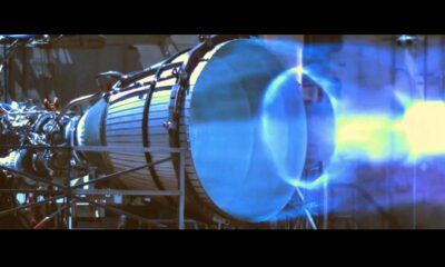 Raptor Engine Shutdown Slow Motion