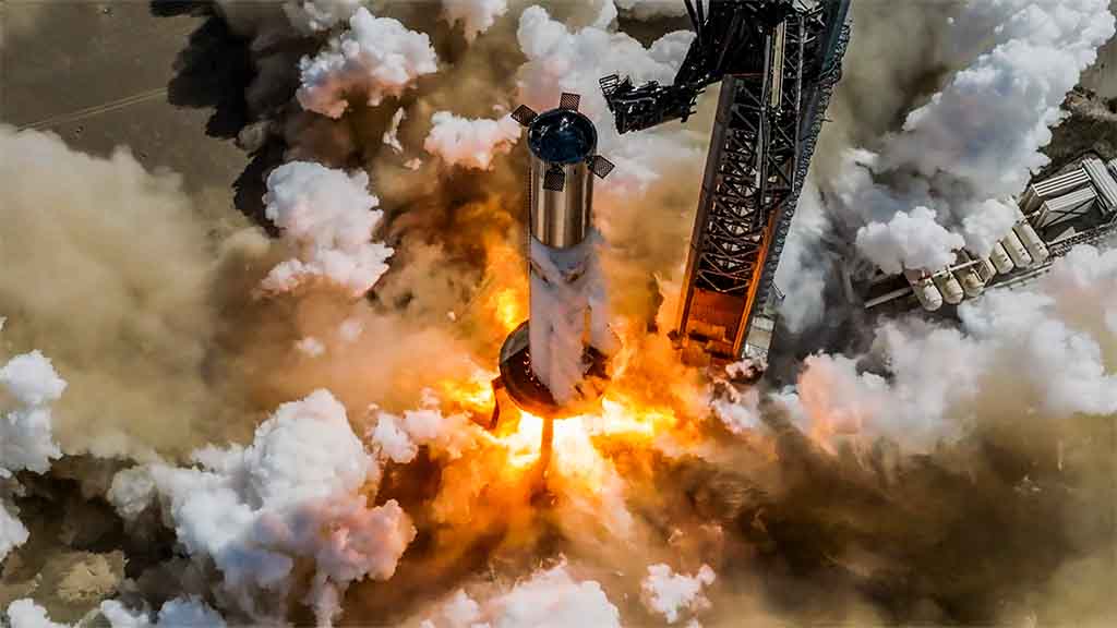 SpaceX Super Heavy Static Fire