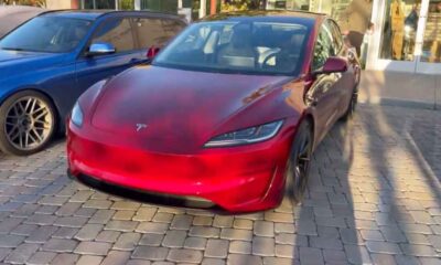 Tesla Model 3 Ludicrous image from leaked video footage