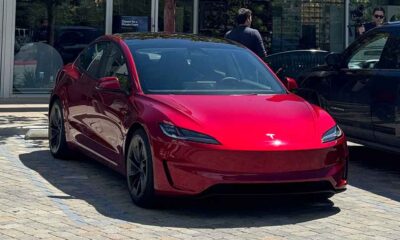 Tesla Model 3 Ludicrous Red