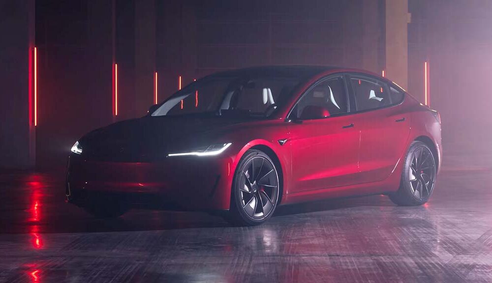 New Tesla Model 3 Performance